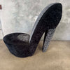 80's Stiletto/High Heal Leopard Print Chair