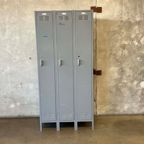 3 Bay Worley Metal Locker