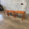 Bent Silberg Danish Modern Teak Nesting Tables