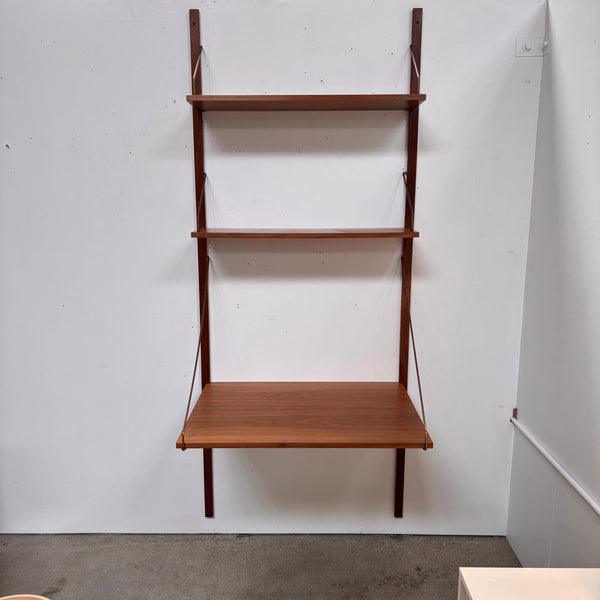 Poul Cadovius Single Bay Wall Unit In Walnut