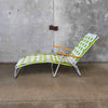 1960's Green Full Size Patio / Pool Lounge Chair