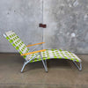 1960's Green Full Size Patio / Pool Lounge Chair
