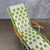 1960's Green Full Size Patio / Pool Lounge Chair