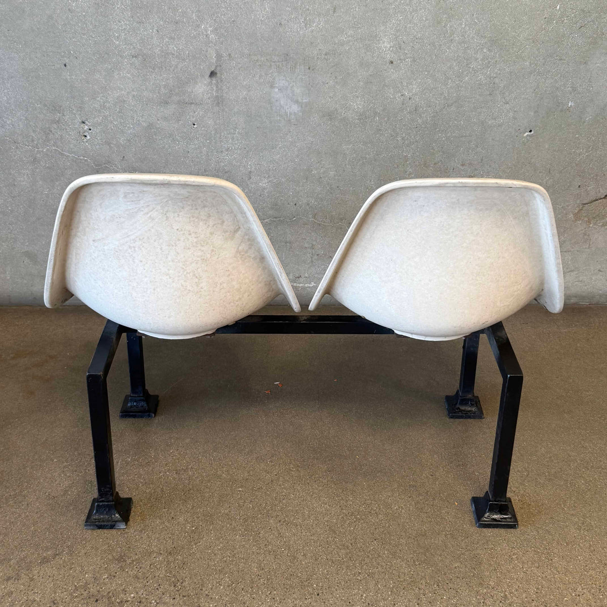 Twin 1958 Fiberglass Chairs From Demolished Palos Verdes Bowling Alley