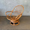 1970s Papasan Rattan Chair #1