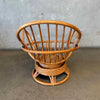 1970s Papasan Rattan Chair #1