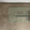 Mid Century Chrome & Glass Coffee Table - All Original
