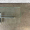 Mid Century Chrome & Glass Coffee Table - All Original