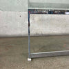 Mid Century Chrome & Glass Coffee Table - All Original