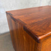 Mid Century Modern Shedua Wood Cabinet by Gerald McCabe 1970s