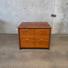 Mid Century Modern Shedua Wood Cabinet by Gerald McCabe 1970s