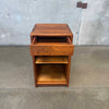 Shedua Wood Night Stand by Gerald McCabe