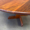 Shedua Wood Round Dining Table by Gerald McCabe