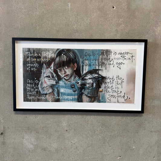 Signed Urban Art by Herakut