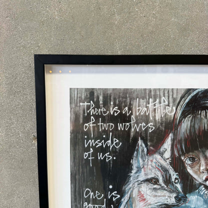 Signed Urban Art by Herakut