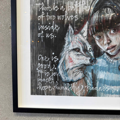 Signed Urban Art by Herakut