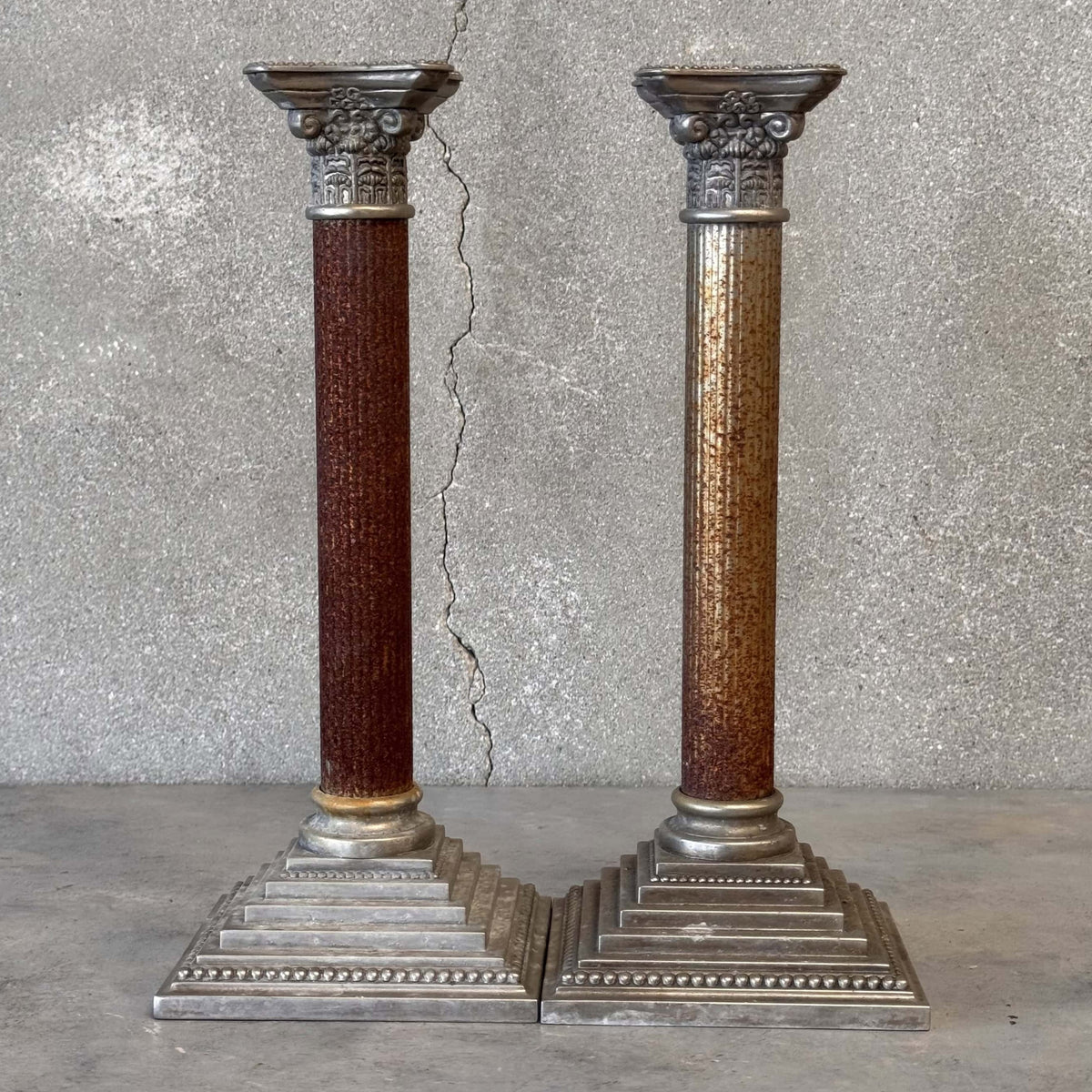 Column Candlesticks for Tapered Candles