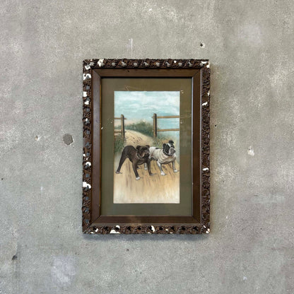 Victorian Bull Dog Original Art