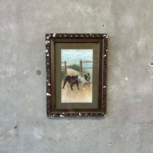 Victorian Bull Dog Original Art