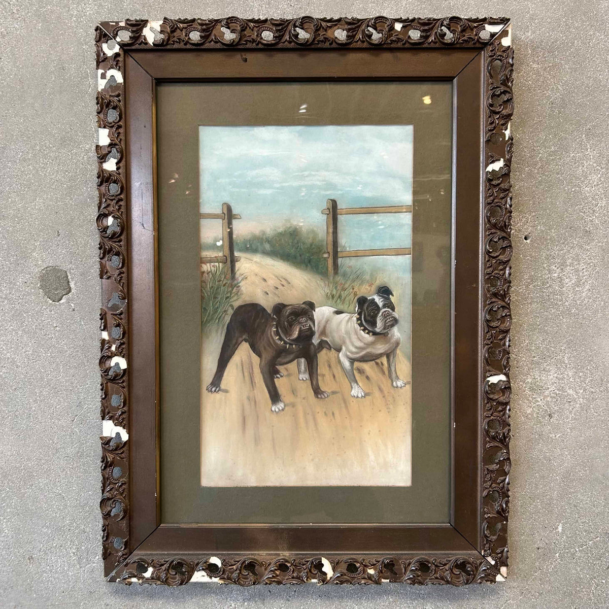 Victorian Bull Dog Original Art