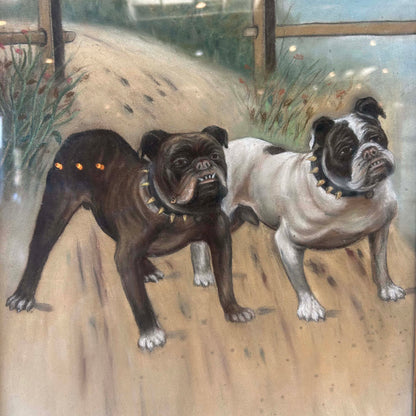 Victorian Bull Dog Original Art