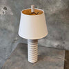 Cement Lamp w/ Matching Finial