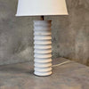 Cement Lamp w/ Matching Finial