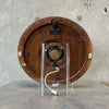 Vintage Seth Thomas Mid Century Modern Wooden Wall Clock (Working)