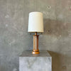 Blonde Bamboo Lamp (Works)