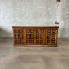 Vintage 1970s Brutalist Credenza Made in Mexico