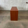 Mid Century Mahogany & Cane Credenza By Brown Saltman