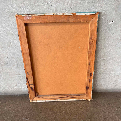 1920s Art Deco Oil Painting