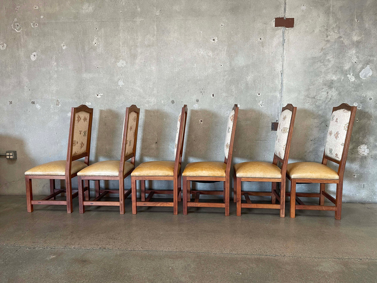 Highback Dining Chairs Set Of Six