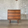 Mid Century Modern 3 Drawer Dresser by L.A Period, Formica Top