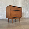 Mid Century Modern 3 Drawer Dresser by L.A Period, Formica Top