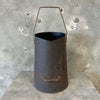 Vintage Metal Charcoal Caddy