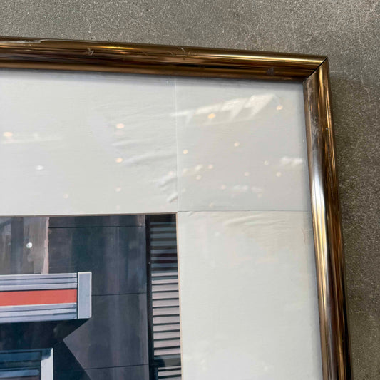 Richard Estes Diner Framed Print - Pending