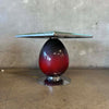 80's Murano Light Up Table