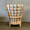 50's "Grand Repos" Light Oak Lounge Chair