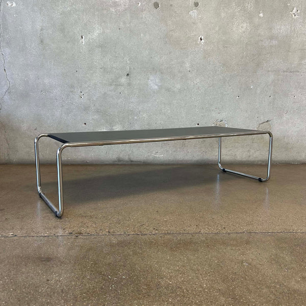Chrome & Formica Long Coffee Table