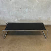 Chrome & Formica Long Coffee Table
