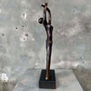 Bronze Sculpture of Stylized Abstract Dancer