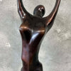 Bronze Sculpture of Stylized Abstract Dancer