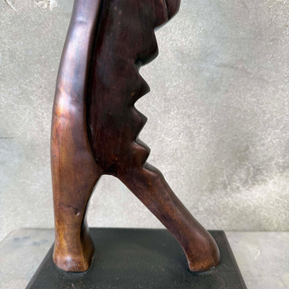 Bronze Sculpture of Stylized Abstract Dancer