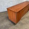 Mid Century Modern 12 Drawer Dresser in Danish Walnut