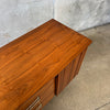 Mid Century Modern 12 Drawer Dresser in Danish Walnut