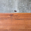 Mid Century Modern 12 Drawer Dresser in Danish Walnut