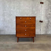 Mid Century Modern Highboy Dresser by Kipp Stewart for Drexel Declaration