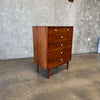 Mid Century Modern Highboy Dresser by Kipp Stewart for Drexel Declaration