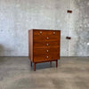 Mid Century Modern Highboy Dresser by Kipp Stewart for Drexel Declaration